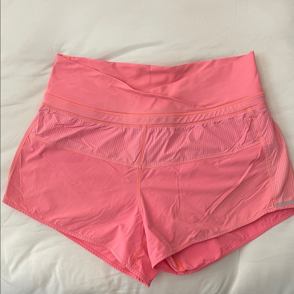 lululemon athletica High-Waist Pink Women's Running Shorts